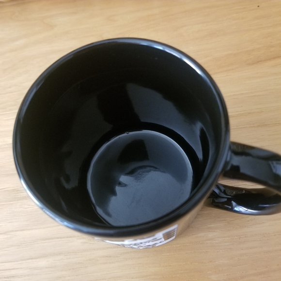 Engraved Quetzalcoal Black Mug Cup Teotithuacan, Mexico Hispanic Heritage GUC - Picture 5 of 6